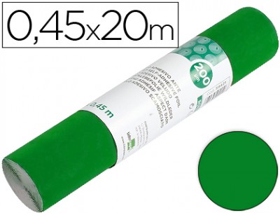 ROLO ADESIVO LIDERPAPEL VERDE BRILHO 45cm 20mt